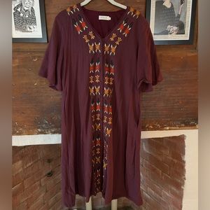 Embroidered Dress from Roolee